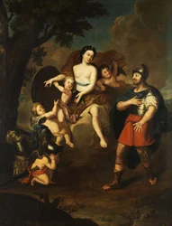 Apotheosis of the Goddess of War Minerva